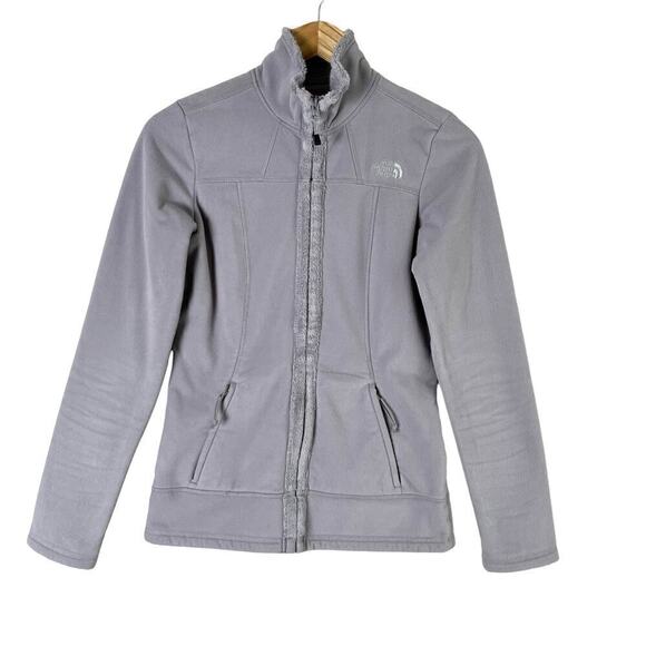 The North Face Morningside Full-Zip Fleece Jacket in Grey, Size XS‎ - Picture 1 of 11